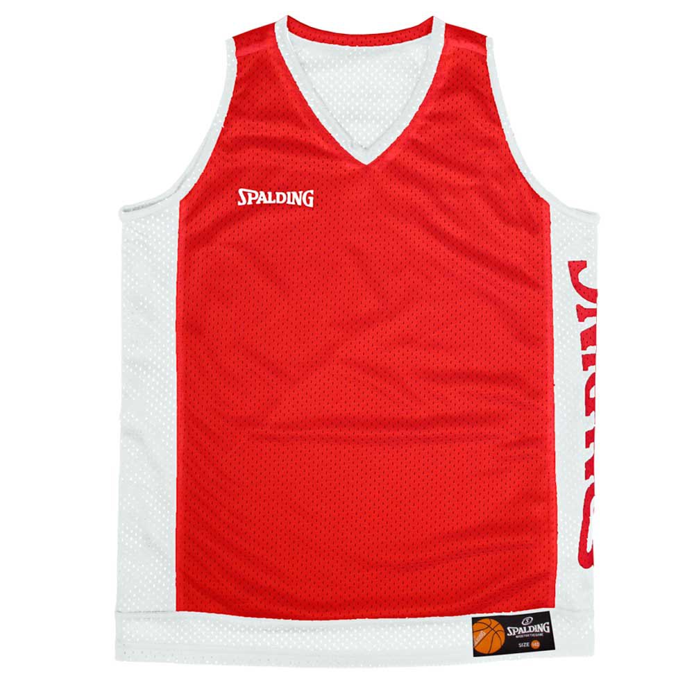 Spalding Reversible Sleeveless T-shirt Rot M Mann von Spalding