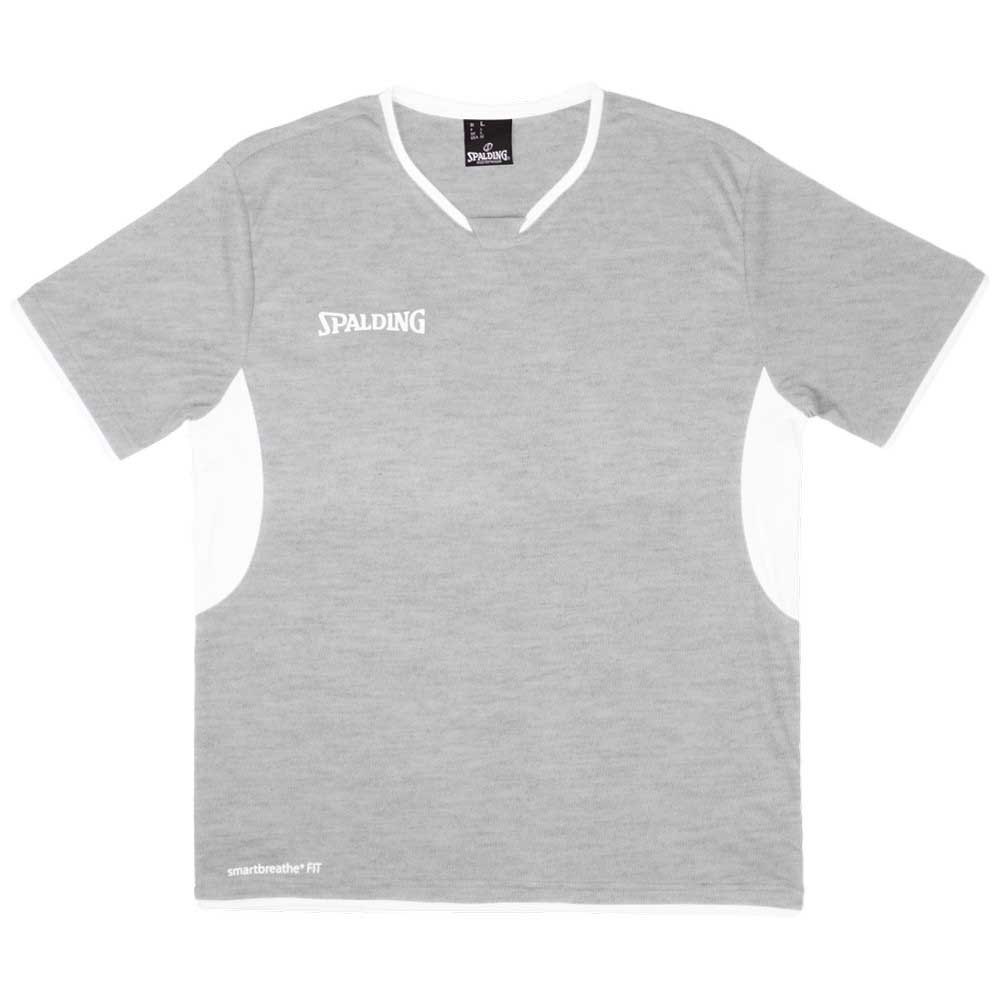 Spalding Shooting Short Sleeve T-shirt Grau 152 cm Junge von Spalding