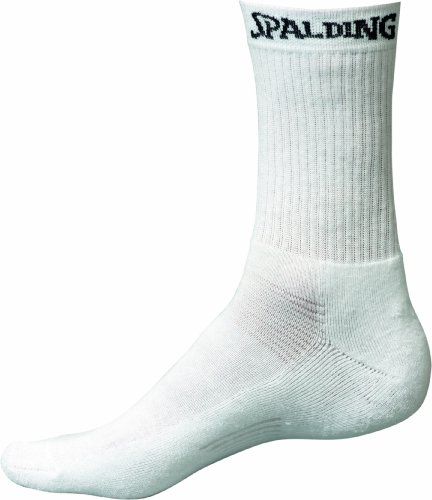 Spalding Socke Mid Cut Vpe 3 Paar, weiß, 46-50, 300319401 Spalding Socke Mid Cut Vpe 3 Paar, weiß, 46-50, 300319401 von Spalding