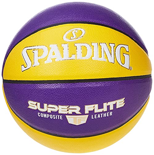 Spalding Super Flite Ball 76930Z, Unisex basketballs, Yellow, 7 EU von Spalding
