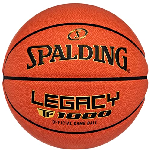 Spalding TF-1000 Legacy Logo FIBA Ball 76964Z, Unisex basketballs, orange, 6 EU von Spalding