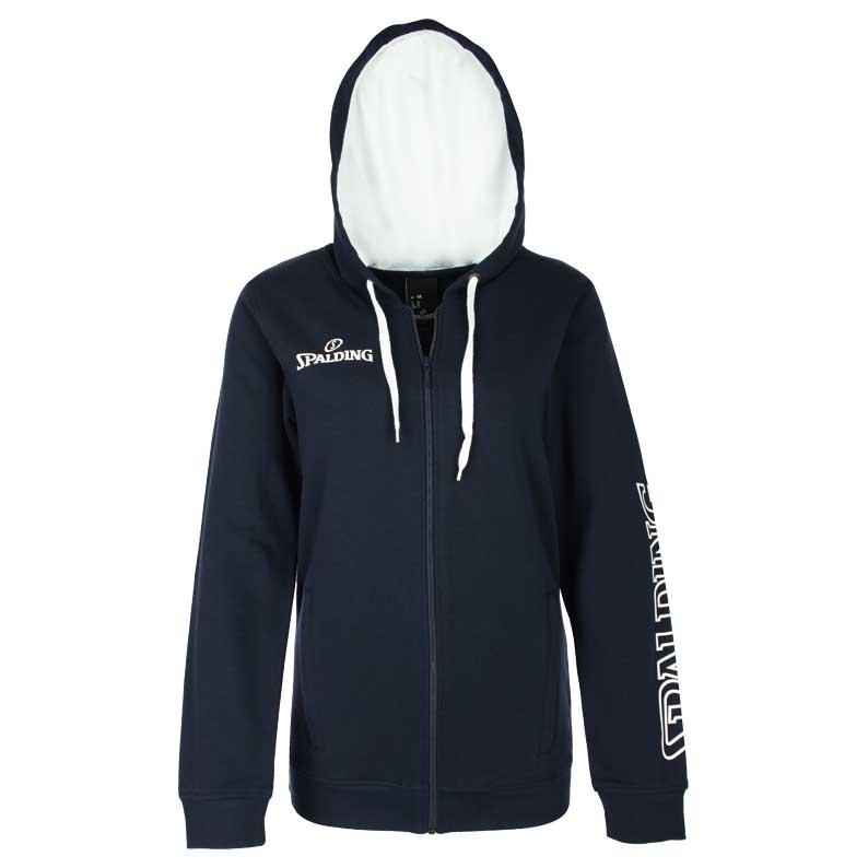 Spalding Team Ii 4her Full Zip Sweatshirt Blau S Frau von Spalding