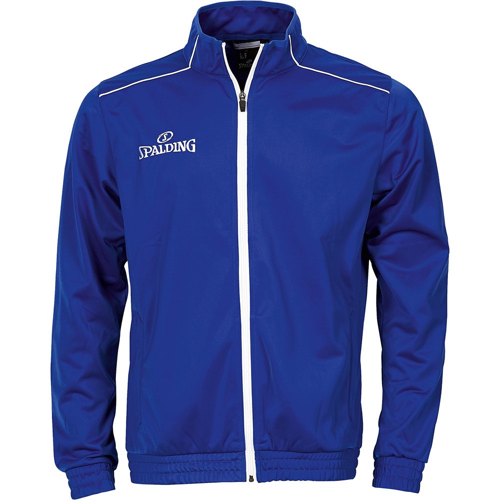 Spalding Team Warm Up Jacket Blau 116 cm Junge von Spalding