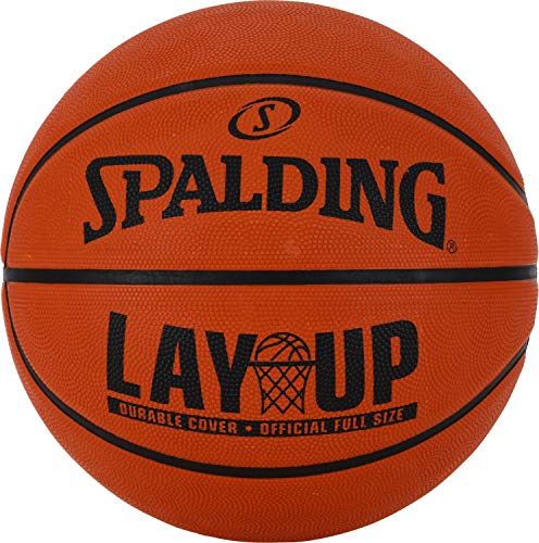 Spalding Unisex – Erwachsene Layup Basketall, orange, 7 von Spalding