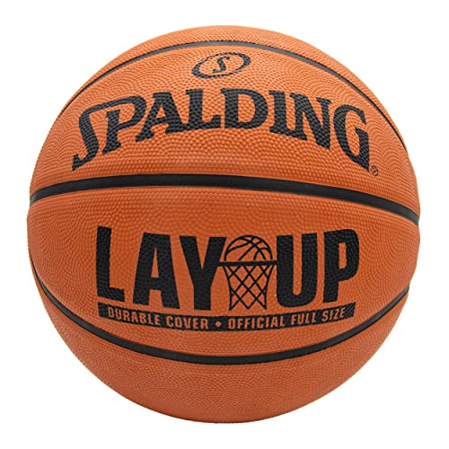 Spalding Unisex – Erwachsene Layup Basketall, orange, 7 von Spalding