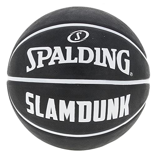 Spalding Unisex – Erwachsene Slam Dunk Ball, Black, 7 von Spalding