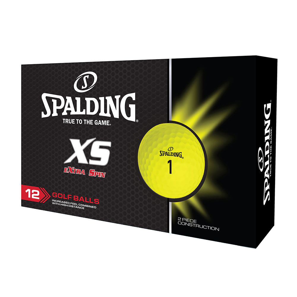 'Spalding XtraSpin Golfball 12er gelb' von Spalding