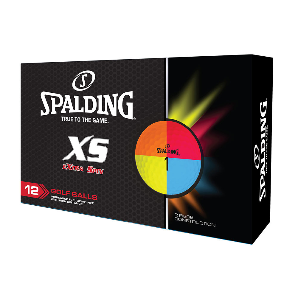 'Spalding XtraSpin Golfball 12er vier Farben' 'Spalding XtraSpin Golfball 12er vier Farben' von Spalding