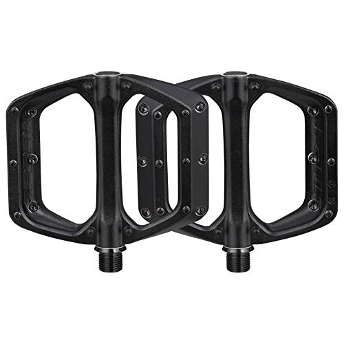 Spank Art: Uni Spoon DC Flache Pedale MTB/E-Bike/Cycle, Schwarz, 100x105mm Spank Art: Uni Spoon DC Flache Pedale MTB/E-Bike/Cycle, Schwarz, 100x105mm von Spank