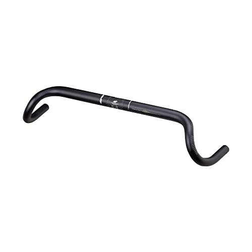 Spank Flare 25 Vibrocore Drop Bar Kleiderbügel für Gravel/Route, Schwarz, 460mm von Spank