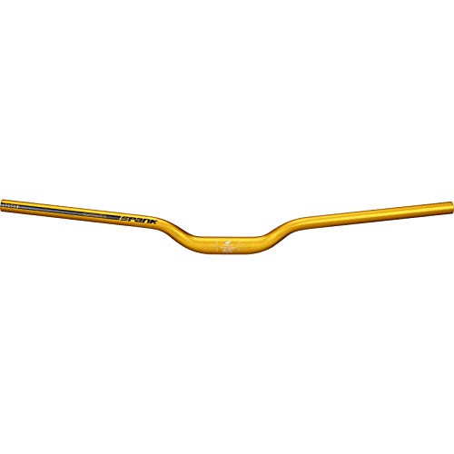 SPANK Cintre Spoon ¯31,8mm, 800mm Rise 40mm Gold MTB Lenker, goldfarben, 31,8 mm von Spank