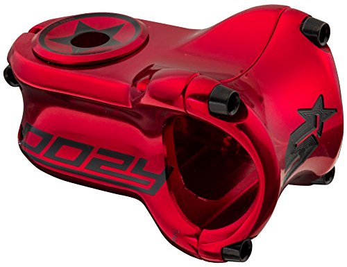 Spank Oozy All Mountain 3D Forged stem, 31.8 mm inklusive topcap Vorbauten, red, 50 von Spank