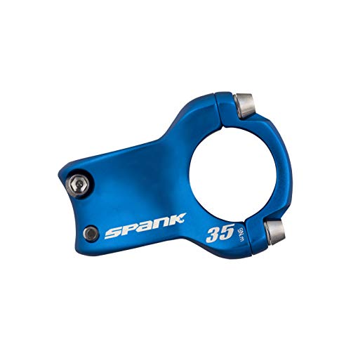 Spank Sike Race 2.0/LG.50 mm/Durchmesser 31,8 mm Vorbau, Mountainbike, E-Bike, Unisex, Erwachsene, Blau von Spank