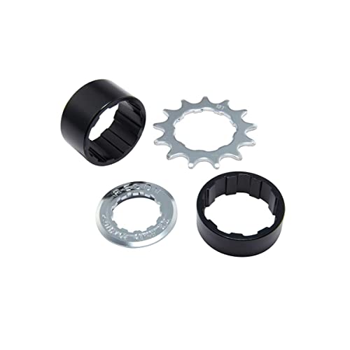 Spank Single Speed Umbausatz nabe vtt, Schwarz/silberfarben, 13 dents Spank Single Speed Umbausatz nabe vtt, Schwarz/silberfarben, 13 dents von Spank