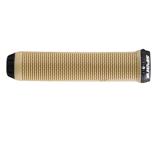 Spank Spike 30, Lock-on, Durchmesser 30 mm, für Mountainbikes, Erwachsene, Unisex, Sand, 145 mm Spank Spike 30, Lock-on, Durchmesser 30 mm, für Mountainbikes, Erwachsene, Unisex, Sand, 145 mm von Spank