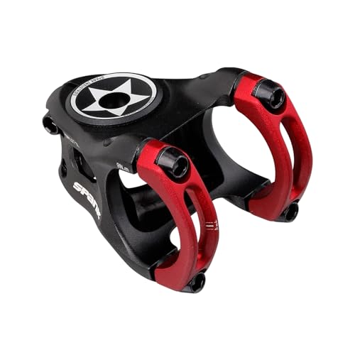 Spank Split 35 Stem Vorbau MTB Erwachsene Unisex Rot 43 mm Spank Split 35 Stem Vorbau MTB Erwachsene Unisex Rot 43 mm von Spank