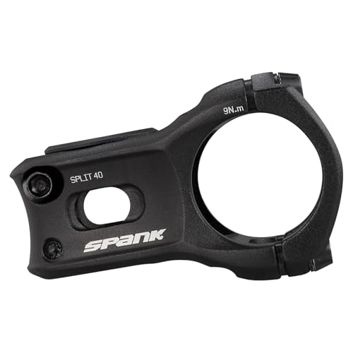 Spank Split 35 Stem Vorbau Mountainbike/MTB für Erwachsene, Unisex, Schwarz, 38 mm von Spank