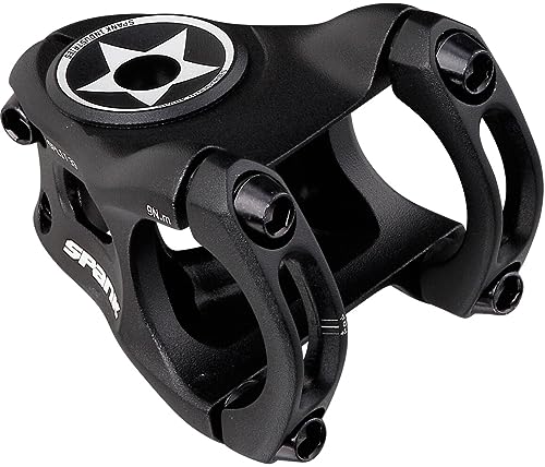 Spank Split Stem MTB Vorbau, Schwarz, 38 mm Spank Split Stem MTB Vorbau, Schwarz, 38 mm von Spank