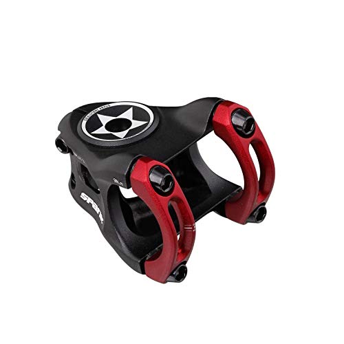 Spank Split Stem Vorbau Mountainbike/MTB Erwachsene, Unisex, Rot, 33 mm Spank Split Stem Vorbau Mountainbike/MTB Erwachsene, Unisex, Rot, 33 mm von Spank
