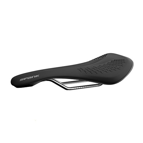 Spank Unisex Oozy Fahrradsattel, schwarz/grau Spank Unisex Oozy Fahrradsattel, schwarz/grau von Spank