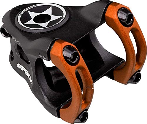 Spank Vorbau Split, 31,8 mm, 43 mm, Orange Fahrrad für Erwachsene, Unisex Spank Vorbau Split, 31,8 mm, 43 mm, Orange Fahrrad für Erwachsene, Unisex von Spank
