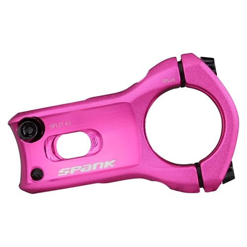 Spank Vorbau Split, 31,8 mm, 43 mm, Pink für Erwachsene, Unisex von Spank