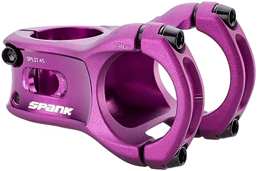 Spank Vorbau Split 35, 35 mm, Purple Fahrrad, Erwachsene, Unisex Spank Vorbau Split 35, 35 mm, Purple Fahrrad, Erwachsene, Unisex von Spank