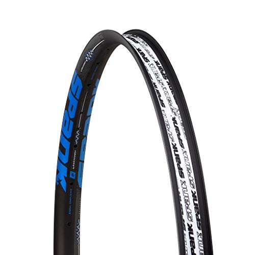 Spank sp-rim-0164-b/Blue Felge Fahrrad-Unisex Erwachsene, schwarz/blau von Spank