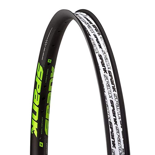 Spank sp-rim-0173-b/Green Felge Fahrrad-Unisex Erwachsene, schwarz/grün Spank sp-rim-0173-b/Green Felge Fahrrad-Unisex Erwachsene, schwarz/grün von Spank