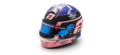 Williams F1 Alex Albon 2024 1/5 Scale Mini Helm 15cm Erwachsene Sammlerstück Acryl Vitrine von Spark