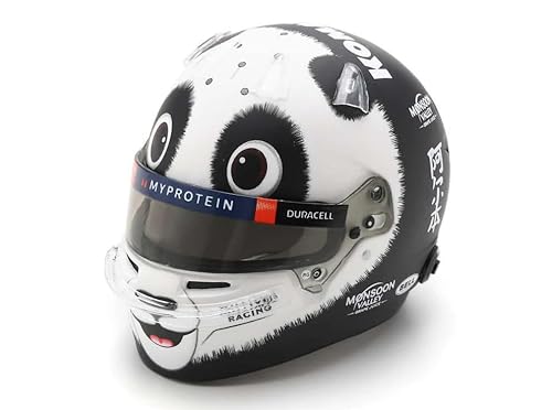 Williams Racing F1 Replica Helm Alex Albon 2024 Chinese GP, Erwachsene Sammlerstück, Panda-Design, 1/5 Scale Mini Helm Williams Racing F1 Replica Helm Alex Albon 2024 Chinese GP, Erwachsene Sammlerstück, Panda-Design, 1/5 Scale Mini Helm von Spark