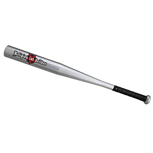 Spaß Kostet Baseballschläger Aluminium Religion ist heilbar 26 Zoll 65 cm lang ideal zum Baseball Spaß Kostet Baseballschläger Aluminium Religion ist heilbar 26 Zoll 65 cm lang ideal zum Baseball von Spaß Kostet