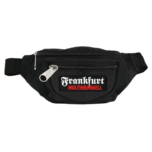 Bauchtasche Frankfurt Multikriminell Patch wechselbar Gürteltasche Body Bag Bauchtasche Frankfurt Multikriminell Patch wechselbar Gürteltasche Body Bag von Spaß Kostet
