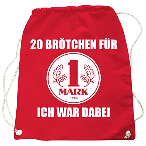 Rucksack DDR 20 Brötchen Für 1 Mark ich war dabei Rucksack DDR 20 Brötchen Für 1 Mark ich war dabei von Spaß Kostet