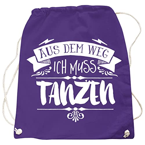 Rucksack Festival Girls Bag Aus dem Weg ich muss TANZEN Tasche in vielen Farben Rucksack Festival Girls Bag Aus dem Weg ich muss TANZEN Tasche in vielen Farben von Spaß Kostet