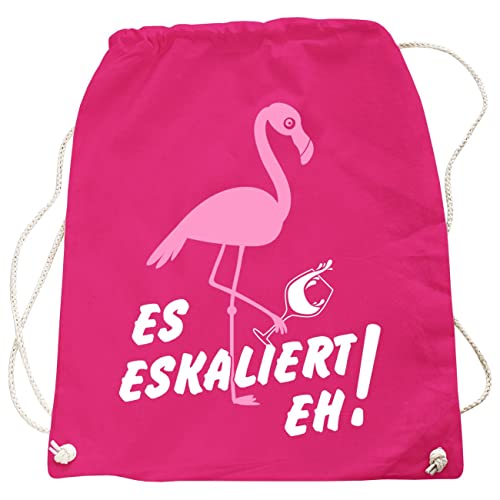Rucksack Flamingo Es Eskaliert eh Rucksack Flamingo Es Eskaliert eh von Spaß Kostet