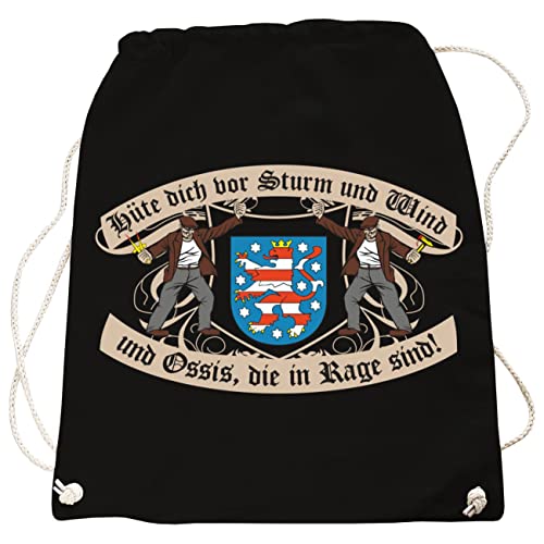 Rucksack THÜRINGEN Hüte Dich vor Sturm und Wind und Ossis die in Rage sind Rucksack THÜRINGEN Hüte Dich vor Sturm und Wind und Ossis die in Rage sind von Spaß Kostet