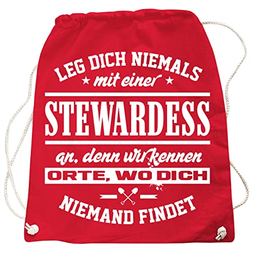 Rucksack Tasche Bag Stewardess Sprüche Spruch in vielen Farben Rucksack Tasche Bag Stewardess Sprüche Spruch in vielen Farben von Spaß Kostet
