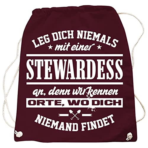 Rucksack Tasche Bag Stewardess Sprüche Spruch in vielen Farben Rucksack Tasche Bag Stewardess Sprüche Spruch in vielen Farben von Spaß Kostet