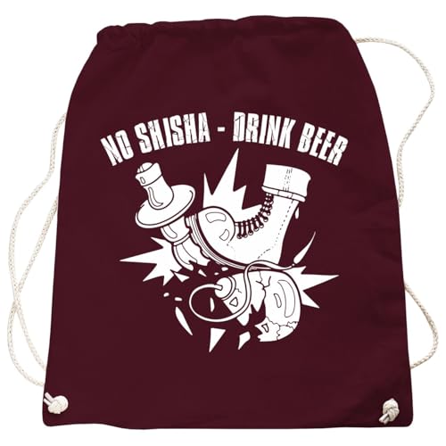 Rucksack Tasche Beutel No Shisha Drink Beer Krawall Merch Stomper Army Skin von Spaß Kostet