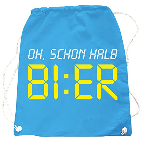 Rucksack Tasche Beutel Oh Schon halb Bier Fun Sprüche Bags in vielen Farben Rucksack Tasche Beutel Oh Schon halb Bier Fun Sprüche Bags in vielen Farben von Spaß Kostet