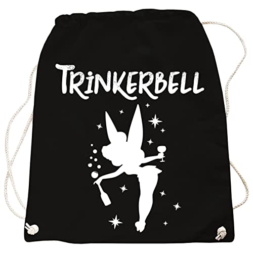 Rucksack Tasche Beutel Trinkerbell Fun Alkohol Motiv als lustige Bags von Spaß Kostet