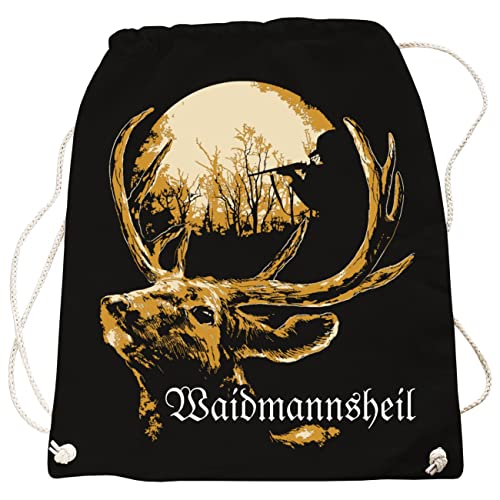 Rucksack Tasche Beutel Waidmannsheil Jäger Förster Motiv in vielen Farben Rucksack Tasche Beutel Waidmannsheil Jäger Förster Motiv in vielen Farben von Spaß Kostet