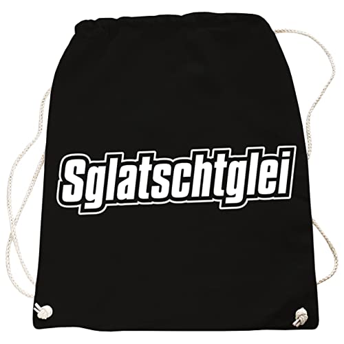 Rucksack Turnbeutel Sglatschtglei als DDR Ostdeutsche Sprüche in vielen Farben von Spaß Kostet