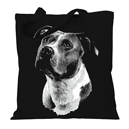 Stoffbeutel Jutebeutel Lange Henkel mit Spruch American Staffordshire Terrier Stoffbeutel Jutebeutel Lange Henkel mit Spruch American Staffordshire Terrier von Spaß Kostet