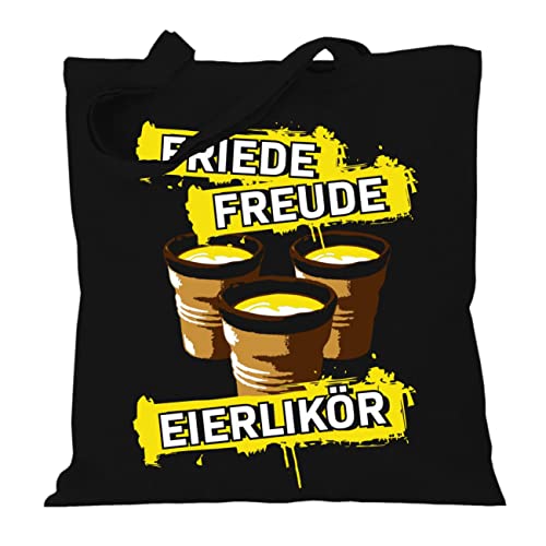 Stoffbeutel Jutebeutel Lange Henkel mit Spruch Eierlikör Stoffbeutel Jutebeutel Lange Henkel mit Spruch Eierlikör von Spaß Kostet