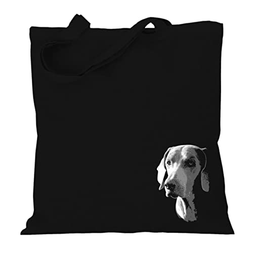 Stoffbeutel Jutebeutel Lange Henkel mit Spruch Weimaraner Mini Stoffbeutel Jutebeutel Lange Henkel mit Spruch Weimaraner Mini von Spaß Kostet