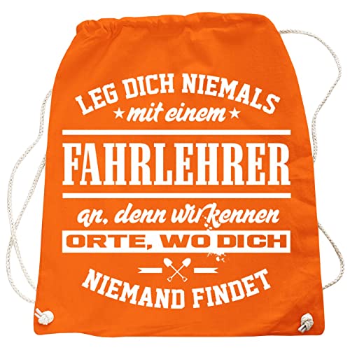 Tasche Rucksack Gym Bag Fahrlehrer Fahrschule Beruf Tasche Rucksack Gym Bag Fahrlehrer Fahrschule Beruf von Spaß Kostet