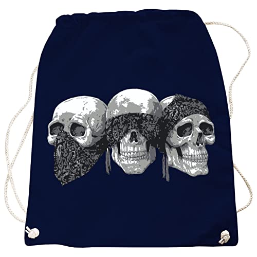 Tasche Rucksack Gym Bag Totenköpfe Skulls Schädel Tasche Rucksack Gym Bag Totenköpfe Skulls Schädel von Spaß Kostet