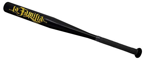 Baseballschläger La Familia FCK Sportgerät Aluminium schwarz 65 cm lang von Spaß Kostet